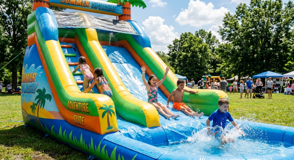 Waterslide on Minnesota